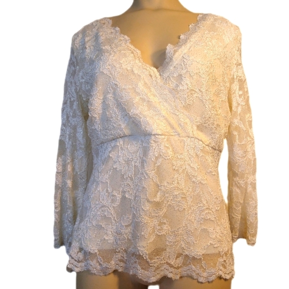 Ronnie Nicole Evenings top Style V21209 Size M - Picture 1 of 8